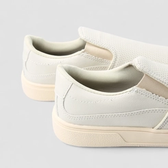 Slip On Masculino Woche Calce Fácil Bege