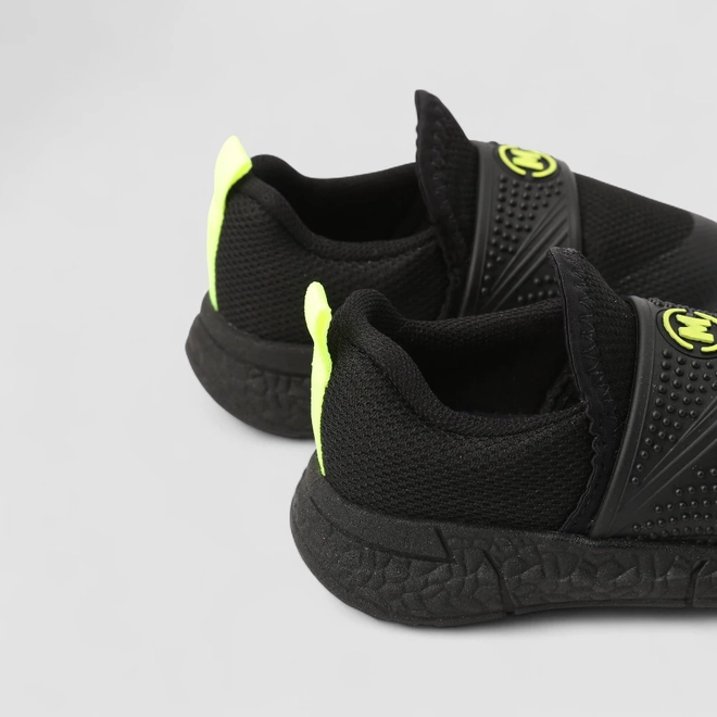 Slip On Bebê Molekinho Mesh Preto