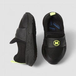Slip On Bebê Molekinho Mesh Preto
