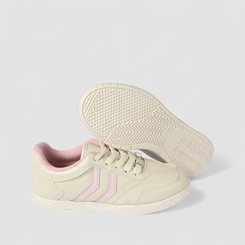 Tênis Casual Infantil Molekinha Recorte Off White