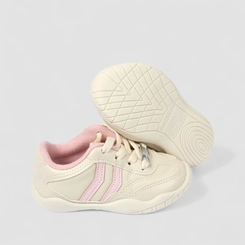 Tênis Casual Infantil Molekinha Off White