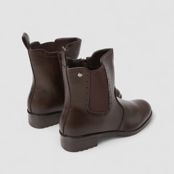 Bota Chelsea Feminina Mooncity Marrom