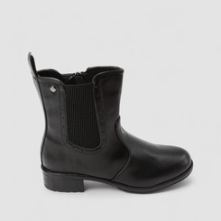 Bota Chelsea Feminina Mooncity Preto