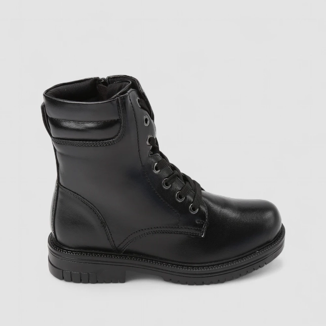 Bota Coturno Feminino Mooncity Preto