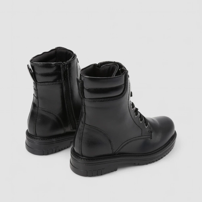 Bota Coturno Feminino Mooncity Preto