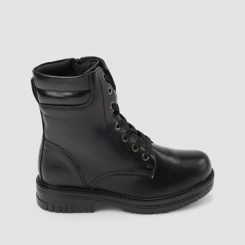Bota Coturno Feminino Mooncity Preto