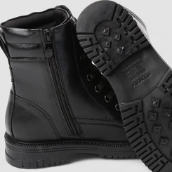 Bota Coturno Feminino Mooncity Preto