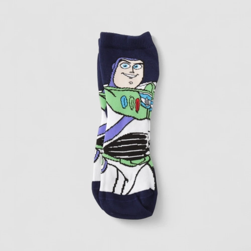 Meia Infantil Lupo Buzz Lightyear Toy Story 30-36 Marinho
