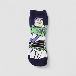 Meia Infantil Lupo Buzz Lightyear Toy Story 30-36 Marinho