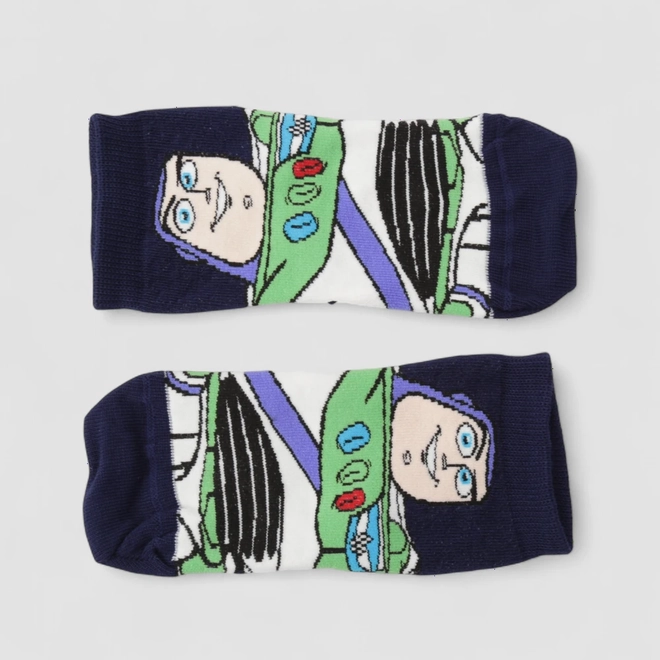 Meia Infantil Lupo Buzz Lightyear Toy Story 24-29 Marinho