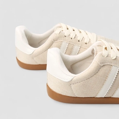 Tênis Casual Feminino Penélope Rafia Creme