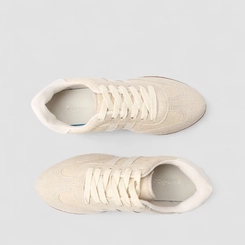 Tênis Casual Feminino Penélope Rafia Creme