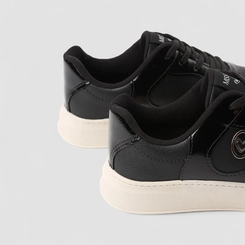 Tênis Casual Feminino Mississipi Verniz Preto