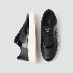Tênis Casual Feminino Mississipi Verniz Preto