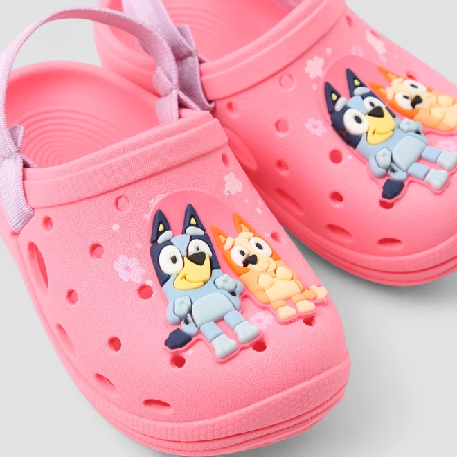 Babuche Infantil Grendene Kids Bluey Rosa
