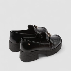 Mocassim Feminino Mississipi Verniz Tratorado Preto