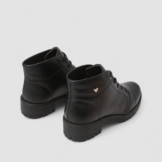 Coturno Feminino Mississipi Coração Preto