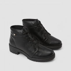 Coturno Feminino Mississipi Coração Preto