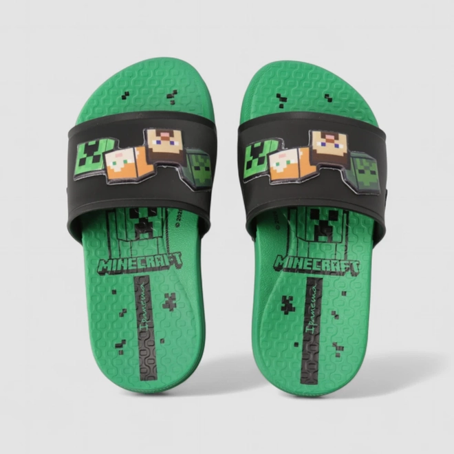 Slide Infantil Ipanema Minecraft Verde