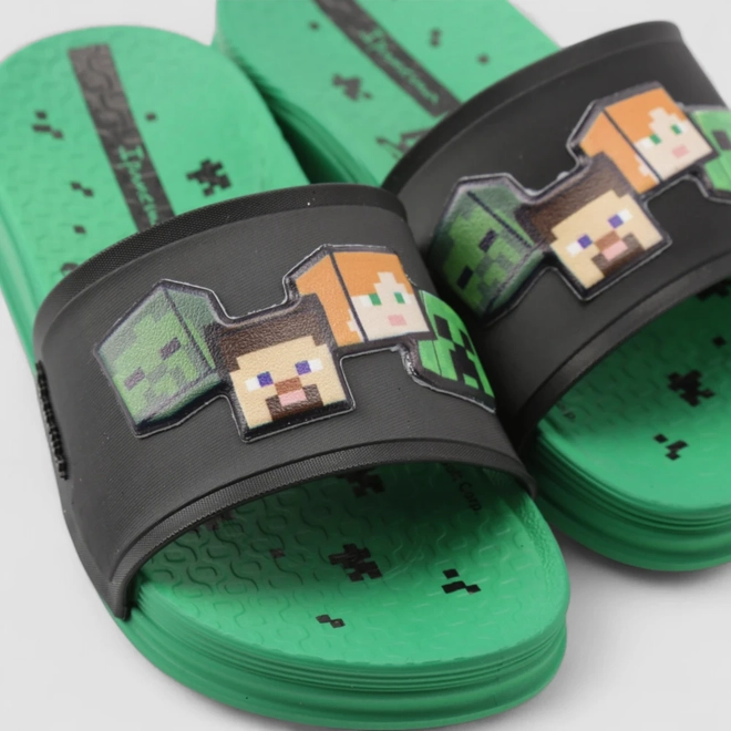 Slide Infantil Ipanema Minecraft Verde