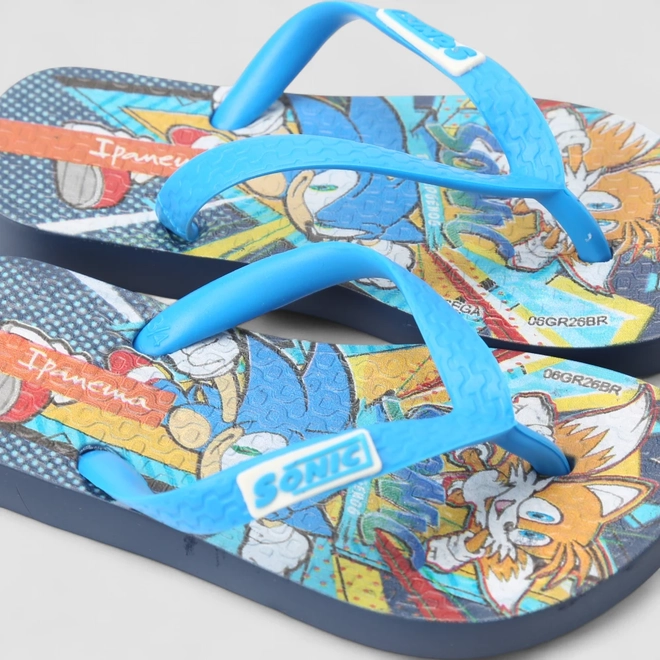 Chinelo Infantil Ipanema Sonic Lets Azul
