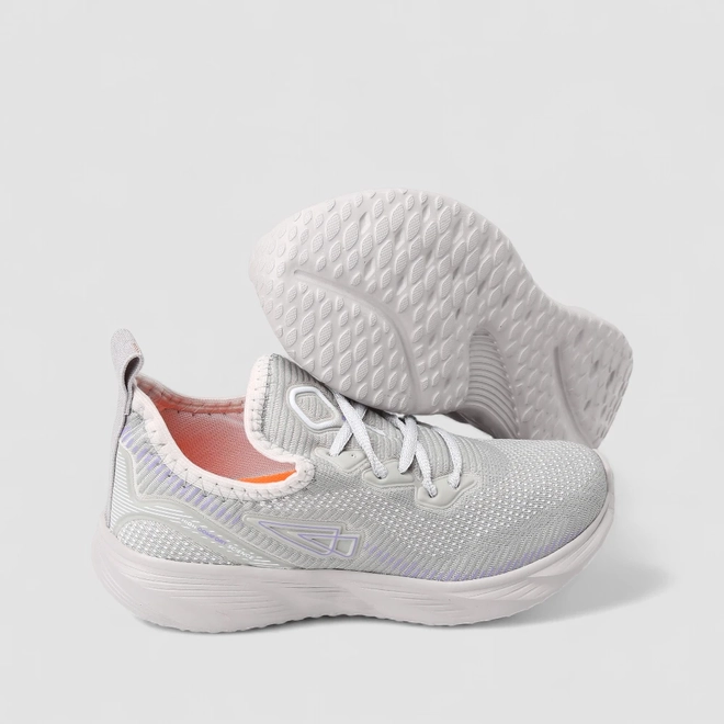 Tênis Esportivo Feminino Repplay High Comfort Science Mesh Cinza
