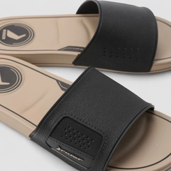 Slide Masculino Rider Start ll Preto & Bege
