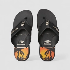 Chinelo Masculino Mormaii Wave III Tropical Preto