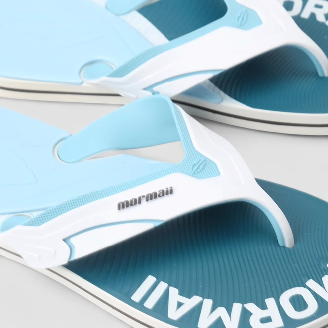Chinelo Masculino Mormaii Neocycle IV Azul & Branco