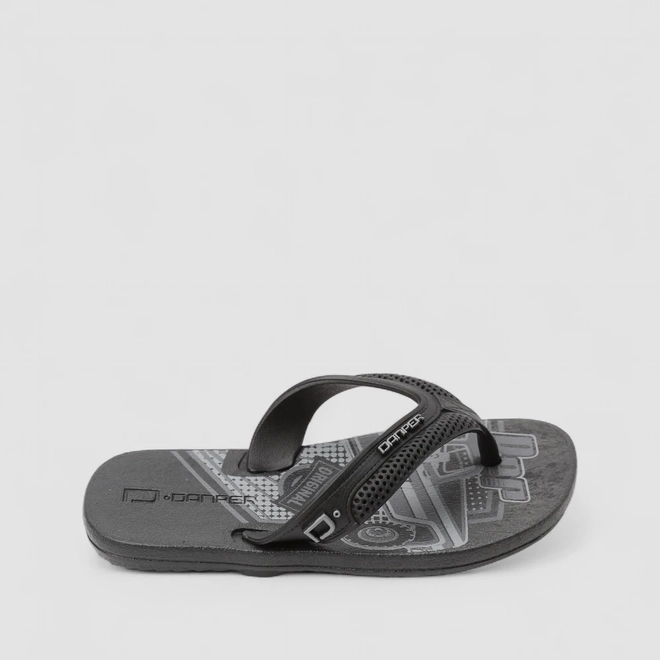 Chinelo Infantil Danper Estampa Carro Preto