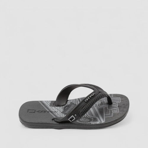 Chinelo Infantil Danper Estampa Carro Preto