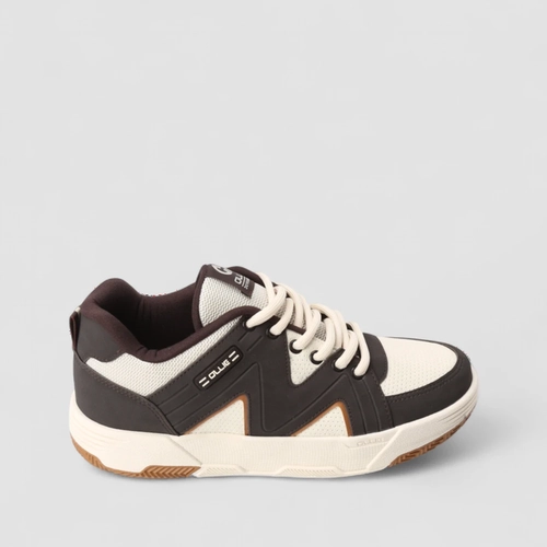 Tênis Casual Masculino Ollie Originals Mesh Recorte Nobuck Preto