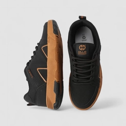 Tênis Casual Masculino Ollie Originals Mesh Nobuck Preto