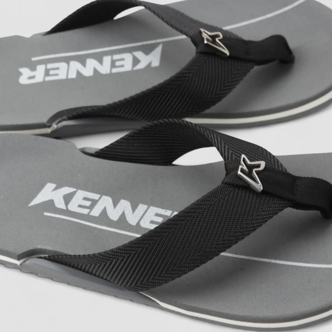 Chinelo Masculino Kenner NK6 Pro Preto & Cinza