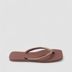Chinelo Feminino Sua Cia Strass Marrom