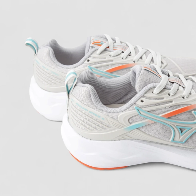 Tênis Esportivo Feminino Mizuno Space 6 Cinza
