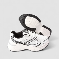 Tênis Casual Feminino Via Marte Mesh Branco