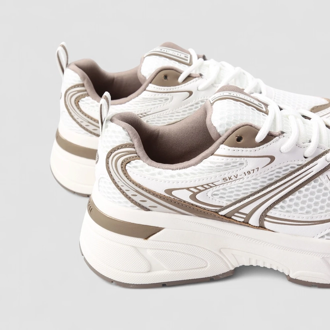 Tênis Casual Feminino Via Marte Mesh Branco