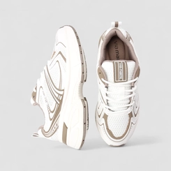 Tênis Casual Feminino Via Marte Mesh Branco