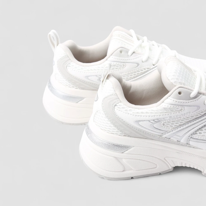 Tênis Casual Feminino Via Marte Mesh Branco