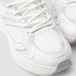 Tênis Casual Feminino Via Marte Mesh Branco