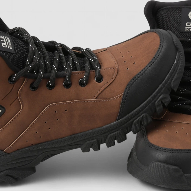Coturno Masculino Ollie Originals Mesh Marrom