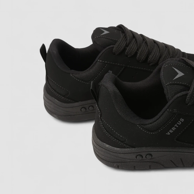 Tênis Esportivo Masculino Vertus Nobuck Preto
