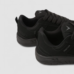 Tênis Esportivo Masculino Vertus Nobuck Preto