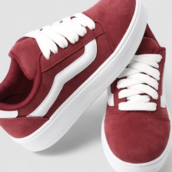 Tênis Casual Feminino Gabriela Camurça Vinho