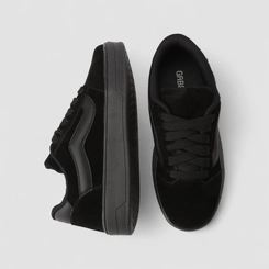 Tênis Casual Feminino Gabriela Camurça Preto