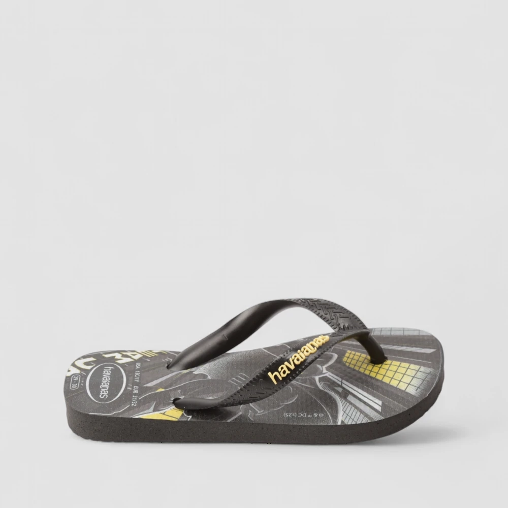 Chinelo Infantil Havaianas Warner Batman Original Preto