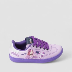 Tênis Casual Infantil Dos Rosa Katlen Glitter Lilás