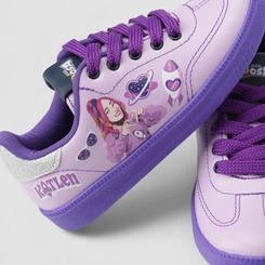 Tênis Casual Infantil Dos Rosa Katlen Glitter Lilás