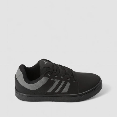 Tênis Casual Masculino Vertus Nobuck Faixa Preto